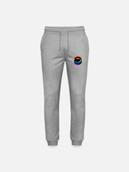 Bunt gegen rechts - Stanley/Stella Unisex Bio Jogginghose Mover  - Grau meliert