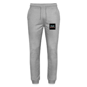 Normal - Stanley/Stella Unisex Bio Jogginghose Mover  - Grau meliert - Vorne - Marisol (170cm) & Nik (191cm)
