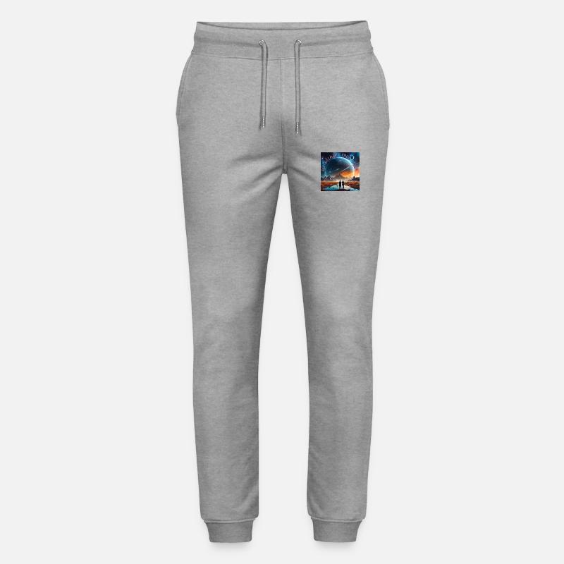 Jenseits der Grenzen - Stanley/Stella Unisex Bio Jogginghose Mover  - Grau meliert