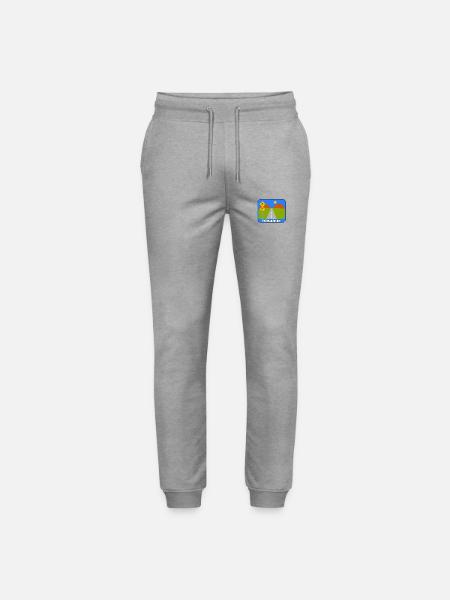 A place of longing - Stanley/Stella Mover Unisex Organic Jogging Trousers - heather grey