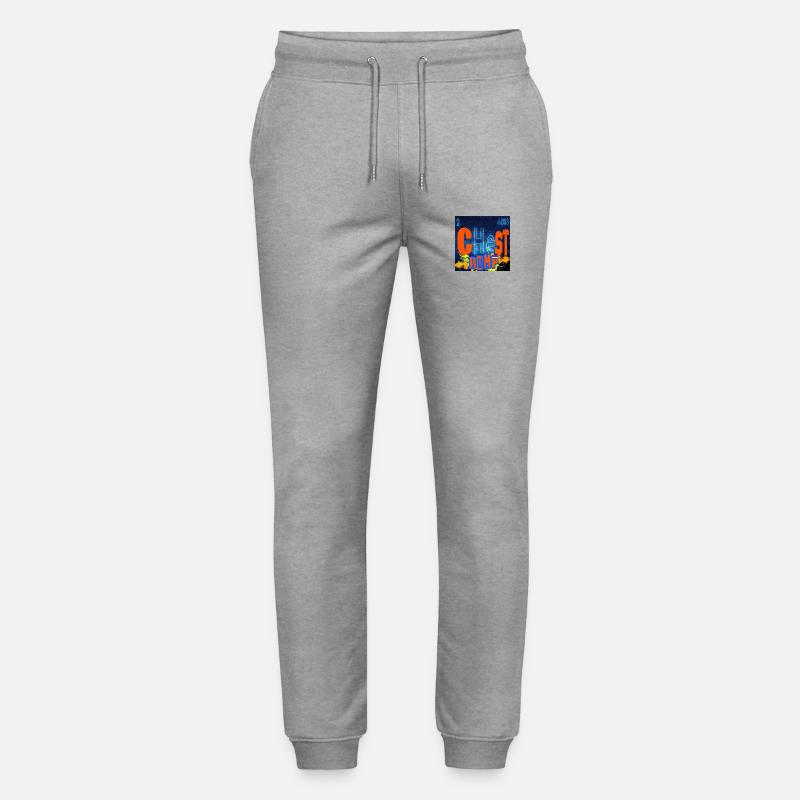 CHESTBUMP Chemie - Stanley/Stella Unisex Bio Jogginghose Mover  - Grau meliert