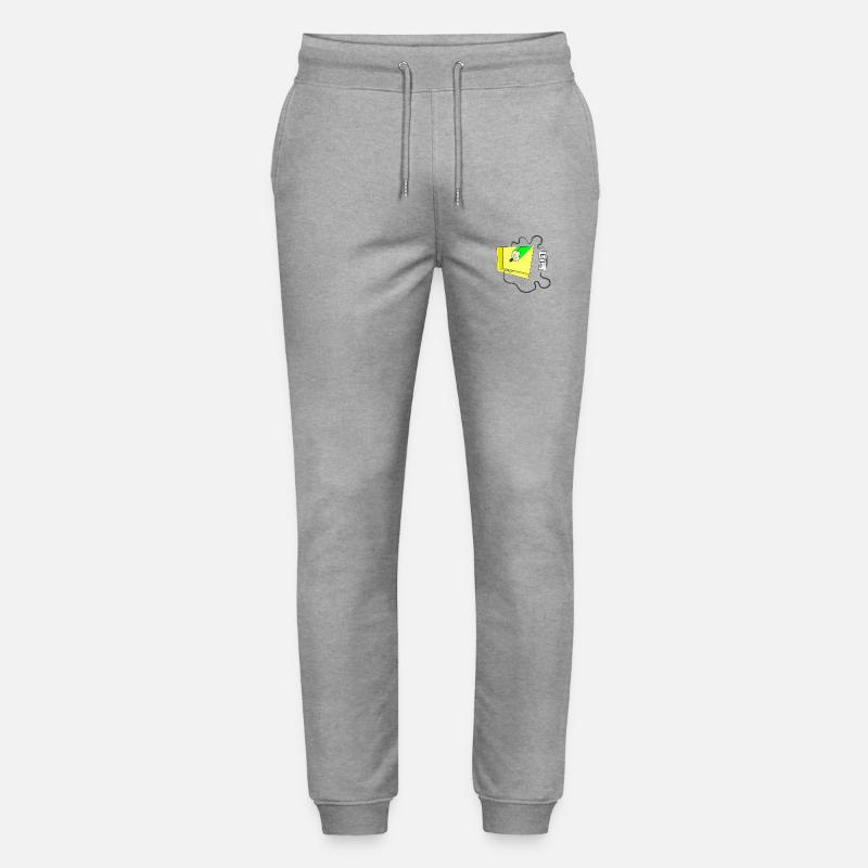 SCHALTER - Stanley/Stella Unisex Bio Jogginghose Mover  - Grau meliert