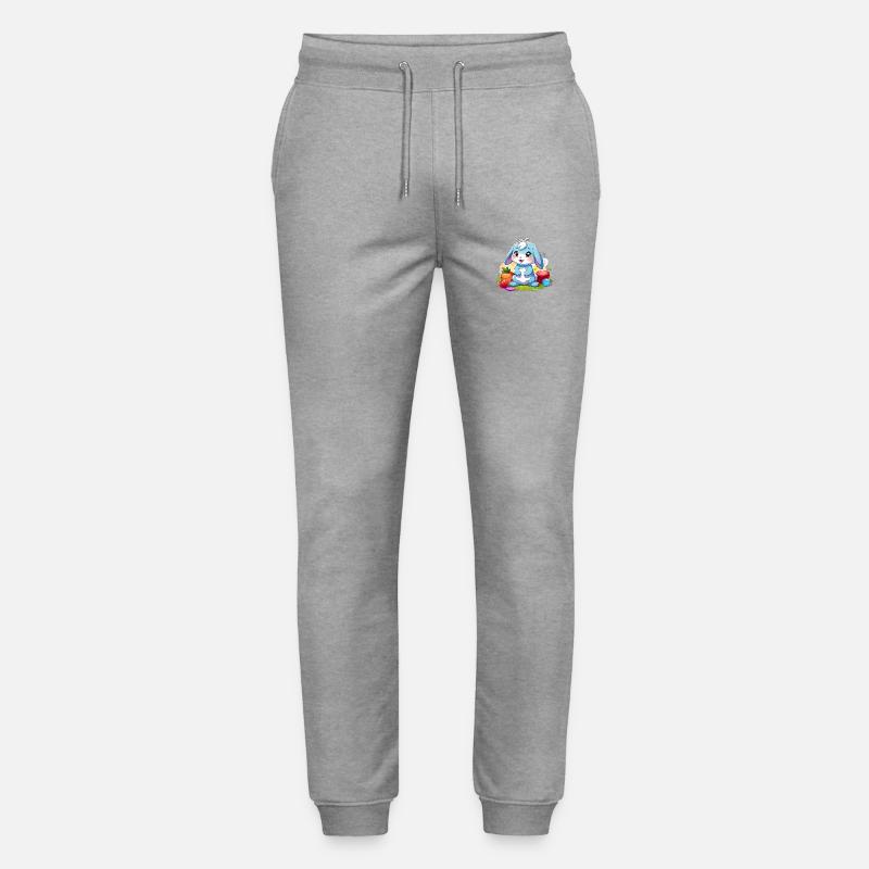 Blauer Hase - Stanley/Stella Unisex Bio Jogginghose Mover  - Grau meliert