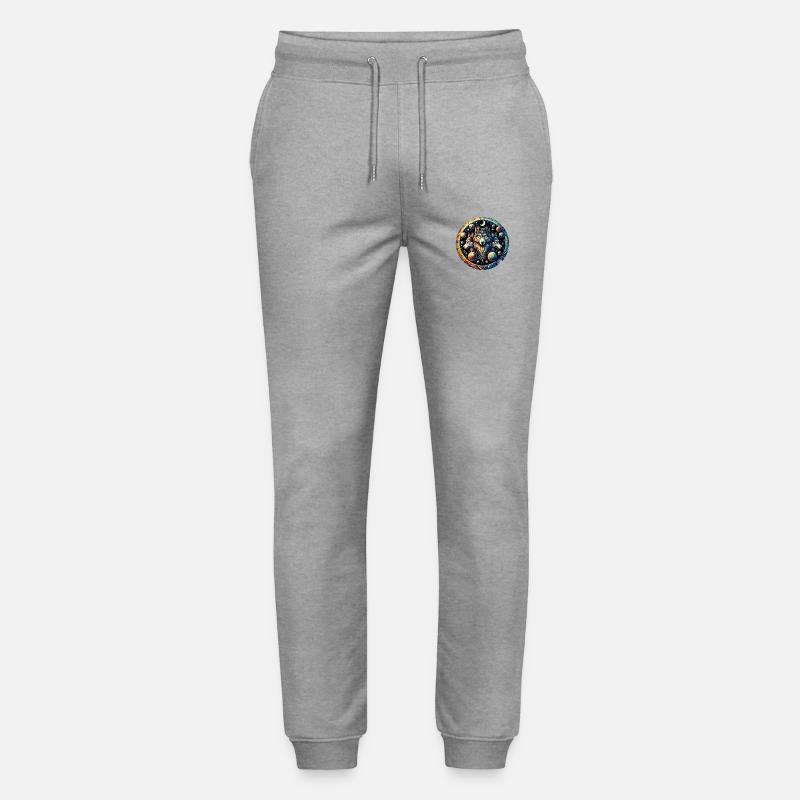 Wolf - Stanley/Stella Unisex Bio Jogginghose Mover  - Grau meliert