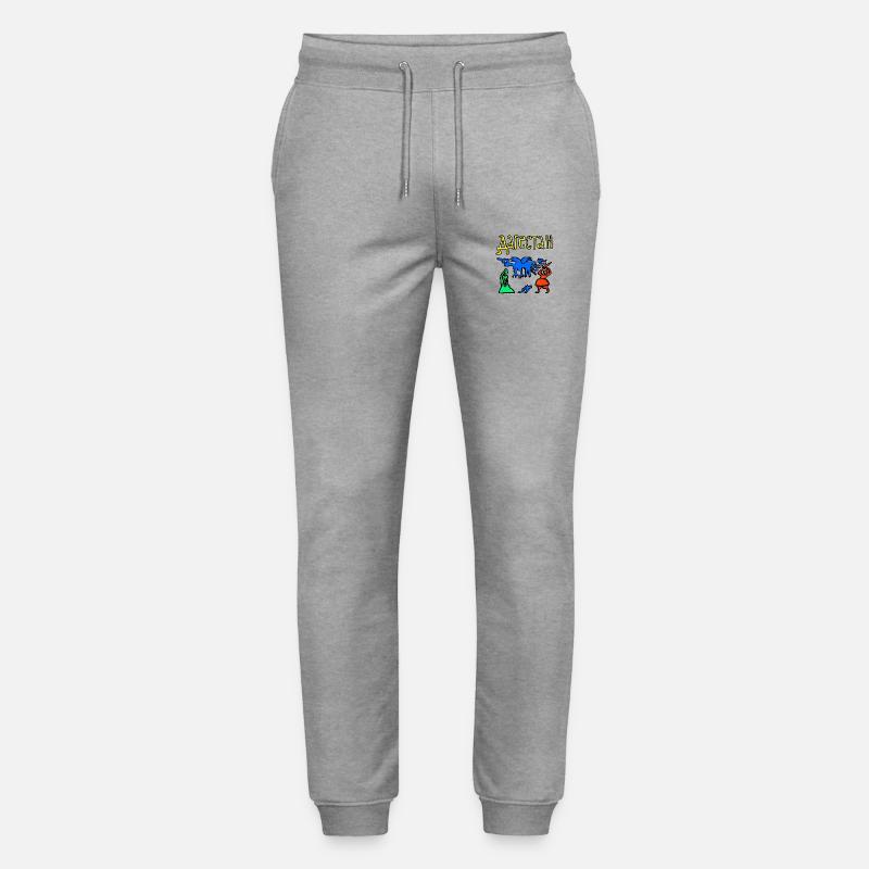 Dagestanische Folklore - Stanley/Stella Unisex Bio Jogginghose Mover  - Grau meliert