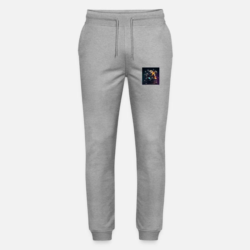 Kosmischer Ausbruch - Stanley/Stella Unisex Bio Jogginghose Mover  - Grau meliert