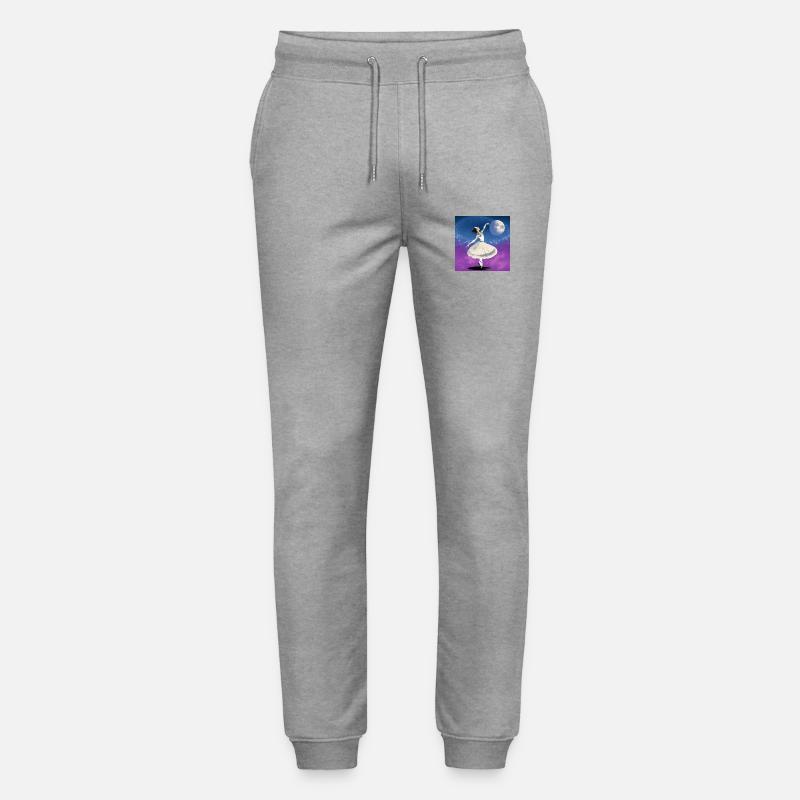 Zehenspitze - Stanley/Stella Unisex Bio Jogginghose Mover  - Grau meliert