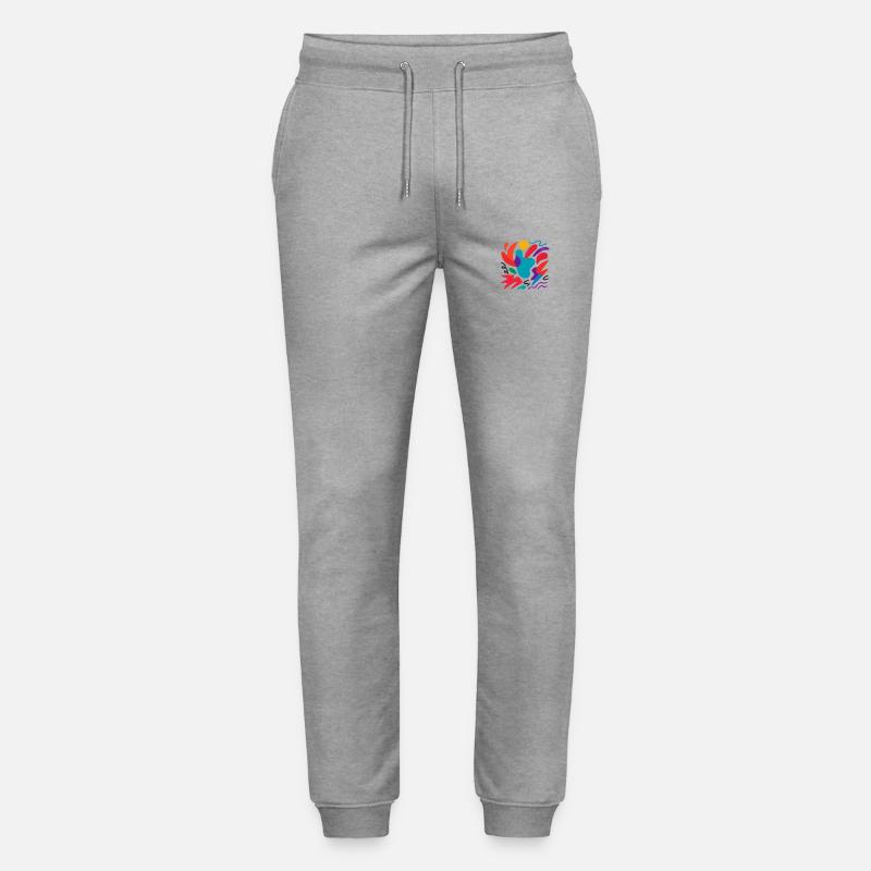 Abstract CLR - Stanley/Stella Unisex Bio Jogginghose Mover  - Grau meliert