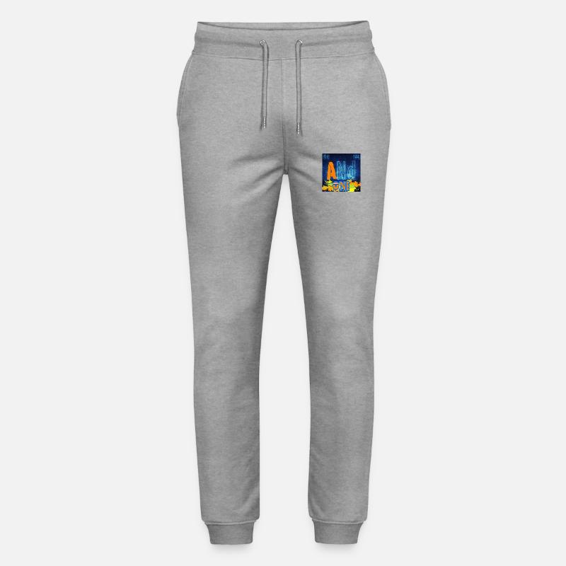 UND EINE CHEMIE - Stanley/Stella Unisex Bio Jogginghose Mover - Grau meliert