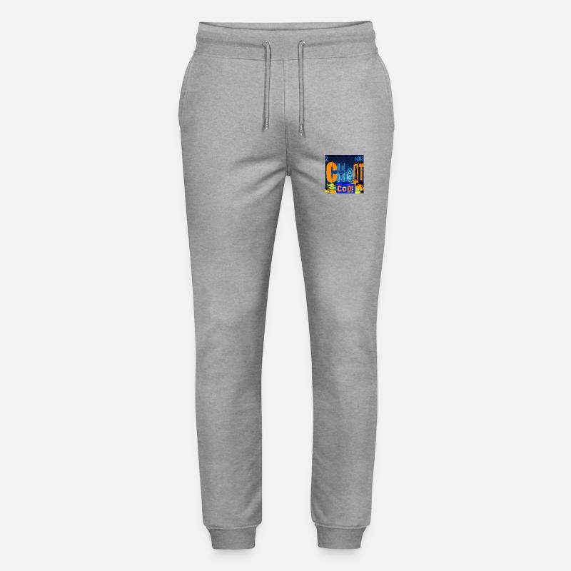 CHEATCODE CHEMISTRY - Pantalon de jogging bio MOVER Stanley/Stella unisexe - gris chiné