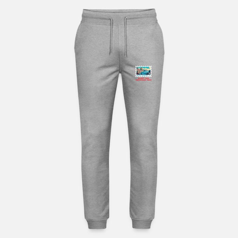 Rio - Stanley/Stella Unisex Bio Jogginghose Mover  - Grau meliert