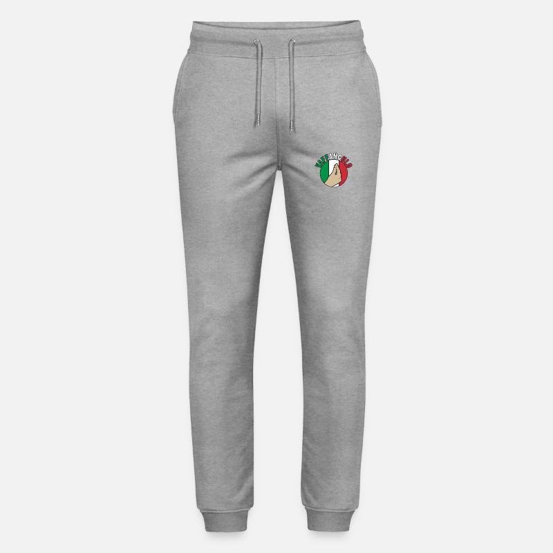 Italien Italiener Vaffanculo - Stanley/Stella Unisex Bio Jogginghose Mover  - Grau meliert
