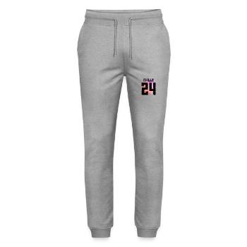 Malle 24 Jersey 2024 Multicoloured - Stanley/Stella Mover Unisex Organic Jogging Trousers - heather grey - Front - Marisol (170cm) & Nik (191cm)