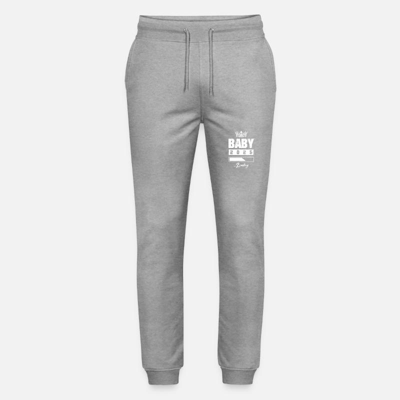 Baby 2025 Loading - Stanley/Stella Unisex Bio Jogginghose Mover  - Grau meliert