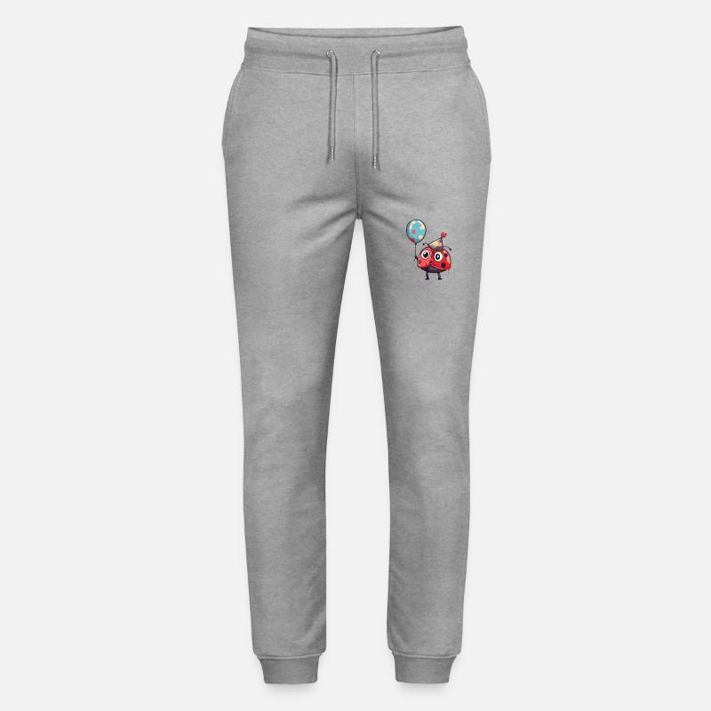 Coccinelle Anniversaire Bébé - Pantalon de jogging bio MOVER Stanley/Stella unisexe - gris chiné