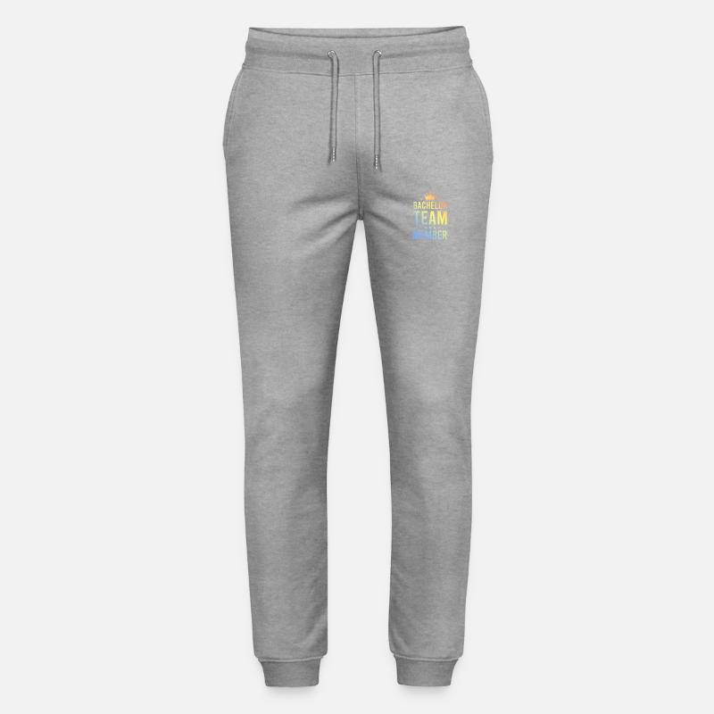 Bachelor Team Bunt - Stanley/Stella Unisex Bio Jogginghose Mover  - Grau meliert