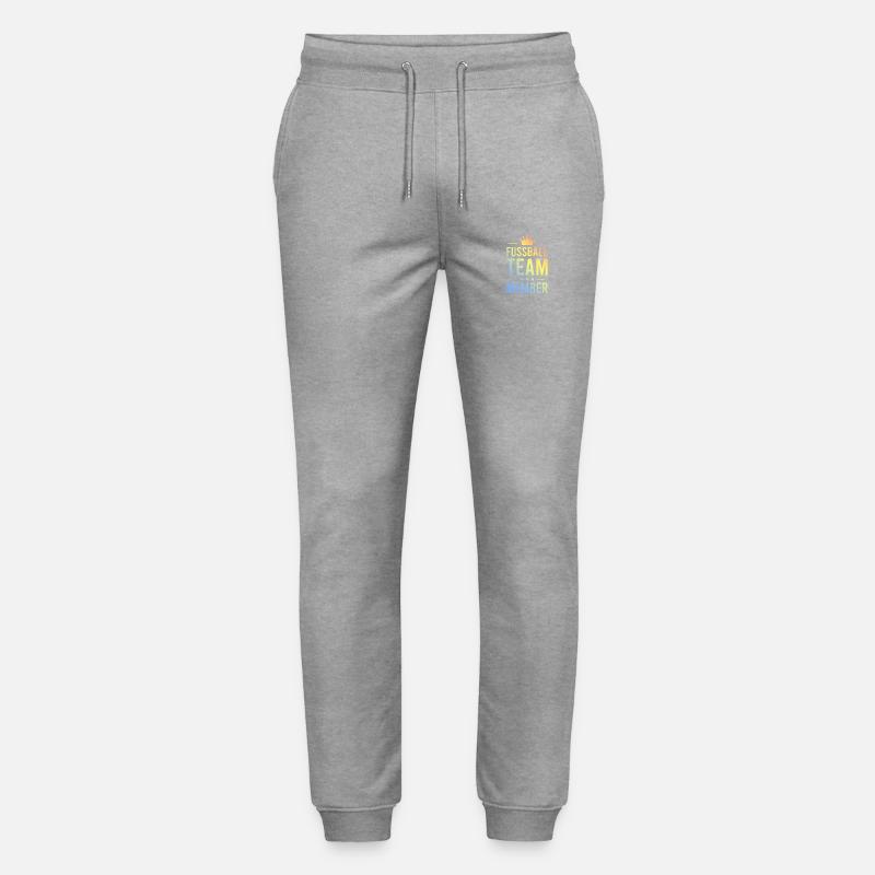 Fussball Team Bunt - Stanley/Stella Unisex Bio Jogginghose Mover  - Grau meliert
