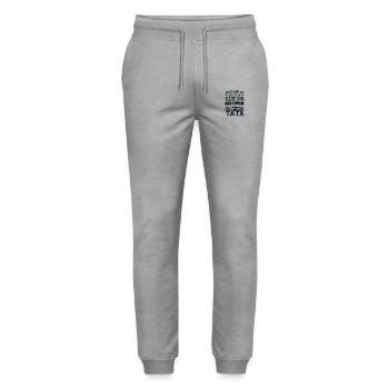 Mission De Grande Soeur Accomplie Nouveau Challeng - Pantalon de jogging bio MOVER Stanley/Stella unisexe - gris chiné - Devant - Marisol (170cm) & Nik (191cm)