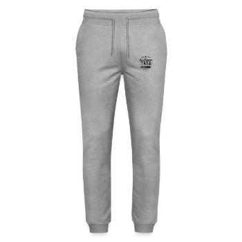 C'est moi qui ai la meilleure tata du monde - Pantalon de jogging bio MOVER Stanley/Stella unisexe - gris chiné - Devant - Marisol (170cm) & Nik (191cm)