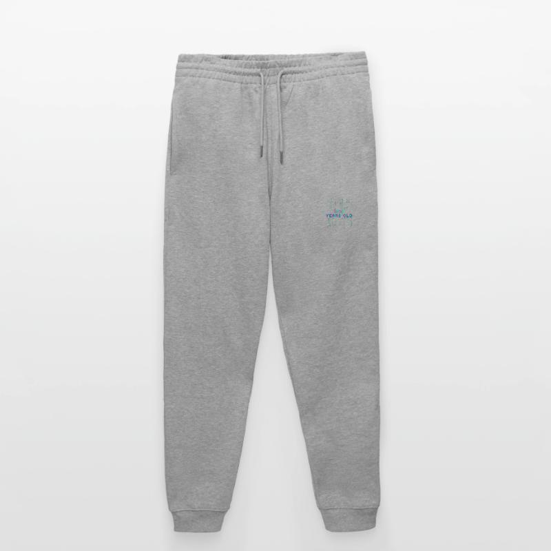 10th Birthday 10 Years Old Binary Code Computer Science Stanley/Stella Mover Unisex Organic Jogging Trousers