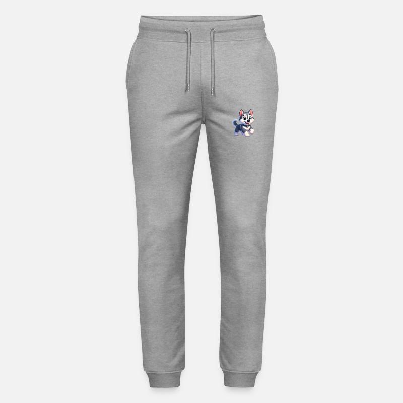 husky 2 - Pantalon de jogging bio MOVER Stanley/Stella unisexe - gris chiné