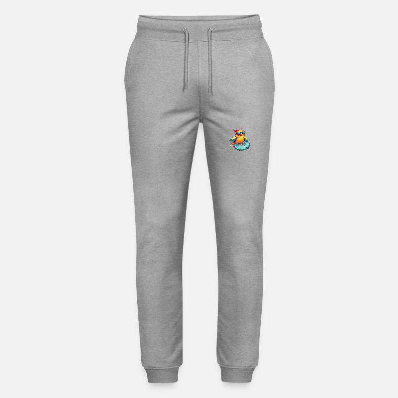 Papagei Comic Cool - Stanley/Stella Unisex Bio Jogginghose Mover  - Grau meliert