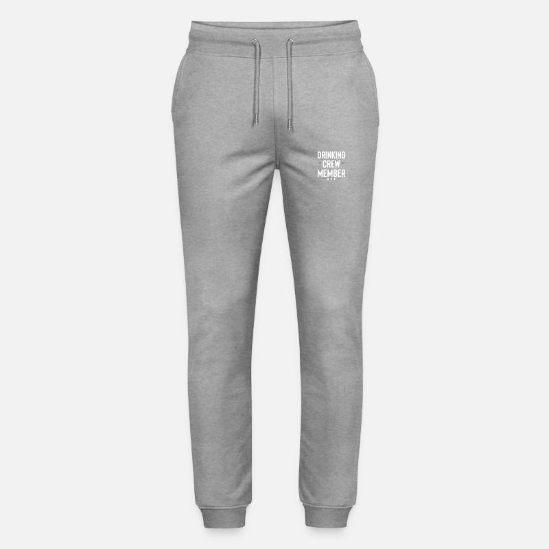 Équipe de boisson - Pantalon de jogging bio MOVER Stanley/Stella unisexe - gris chiné