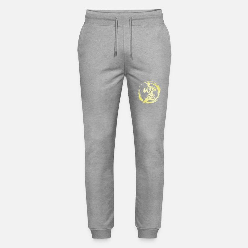 Karate Mann - Stanley/Stella Unisex Bio Jogginghose Mover  - Grau meliert