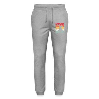 Gesellschaftstanz Wiener Walzer - Stanley/Stella Unisex Bio Jogginghose Mover  - Grau meliert - Vorne - Marisol (170cm) & Nik (191cm)