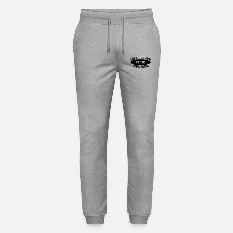 Bloc Chalk Up Boulderer - Pantalon de jogging bio MOVER Stanley/Stella unisexe - gris chiné