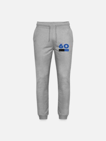 Sechzich - Stanley/Stella Unisex Bio Jogginghose Mover - Grau meliert