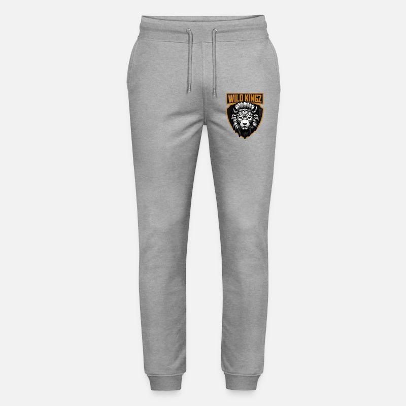 Löwe - Stanley/Stella Unisex Bio Jogginghose Mover  - Grau meliert