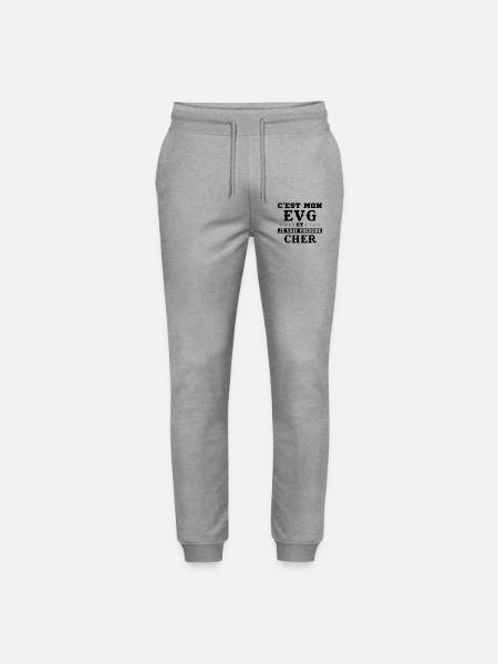 C'est Mon EVG Et Je Vais Prendre Cher, Futur Marié - Pantalon de jogging bio MOVER Stanley/Stella unisexe - gris chiné