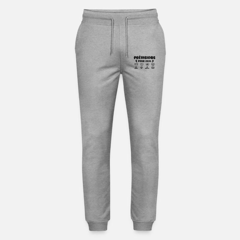 Prévisions pour 2024,future mama,futur papa,papa - Pantalon de jogging bio MOVER Stanley/Stella unisexe - gris chiné