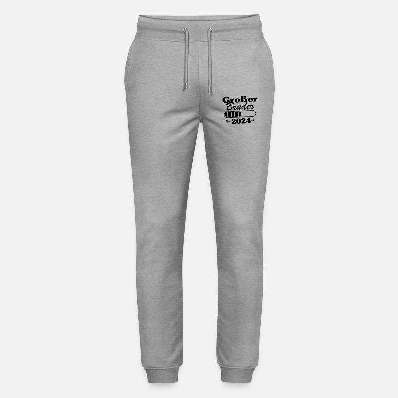 Großer Bruder Loading 2024 - Stanley/Stella Unisex Bio Jogginghose Mover  - Grau meliert