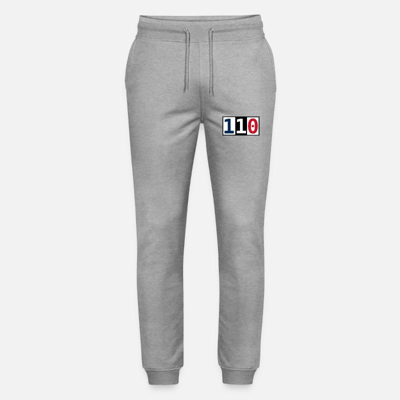 110 - Pantalon de jogging bio MOVER Stanley/Stella unisexe - gris chiné