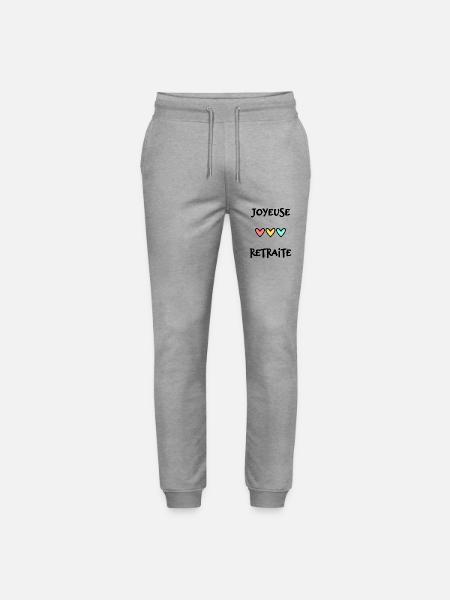 RETRAITE. RETRAITE. RETRAITEE. RETRAITE - Pantalon de jogging bio MOVER Stanley/Stella unisexe - gris chiné