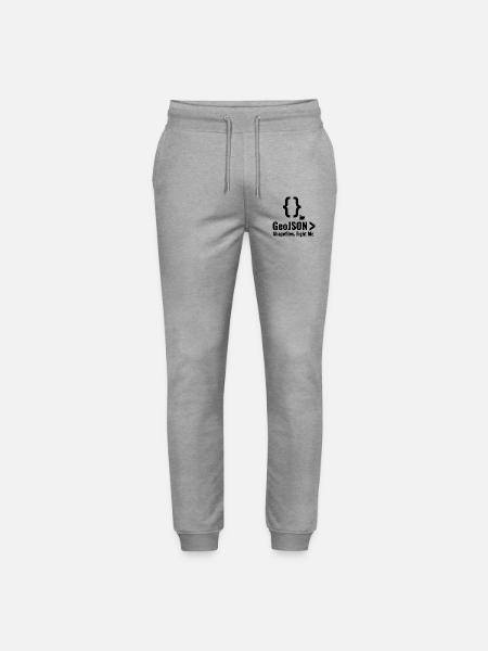 Debatte über GeoJSON-Shapefiles GIS-Datenformat - Stanley/Stella Unisex Bio Jogginghose Mover - Grau meliert
