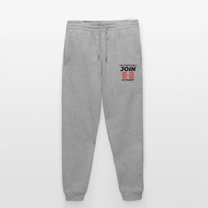 SQL Join Database Statement Programming Data Stanley/Stella Mover Unisex Organic Jogging Trousers