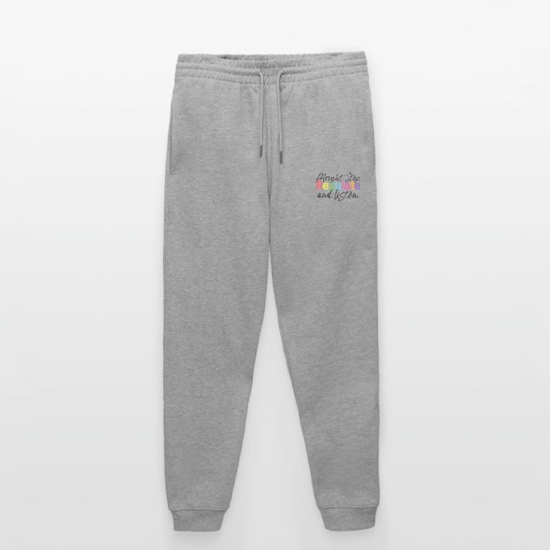 Arrêtez de réguler et d’écouter Enseignant Pantalon de jogging bio MOVER Stanley/Stella unisexe
