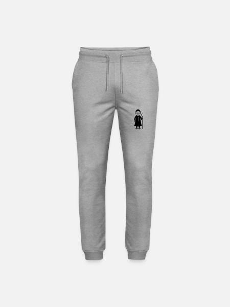 Alte Frau Oma - Stanley/Stella Unisex Bio Jogginghose Mover - Grau meliert