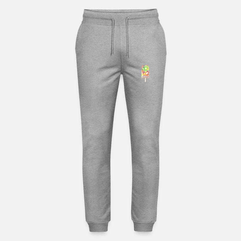 Team Vegan Eis - Stanley/Stella Unisex Bio Jogginghose Mover  - Grau meliert