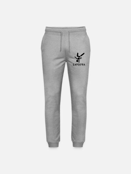 Capoeira - Stanley/Stella Mover Unisex Organic Jogging Trousers - heather grey