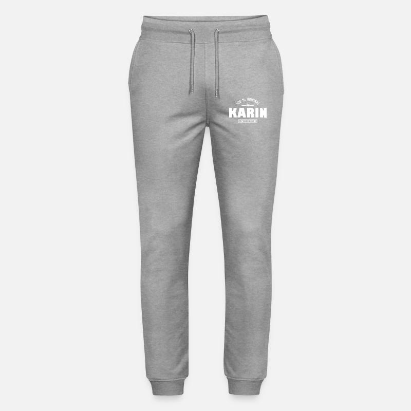 Karin, Karin - Stanley/Stella Unisex Bio Jogginghose Mover  - Grau meliert