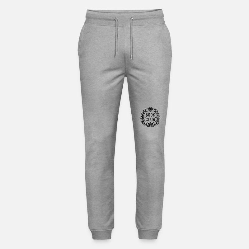 Lesergruppe des Buchclubs - Stanley/Stella Unisex Bio Jogginghose Mover  - Grau meliert