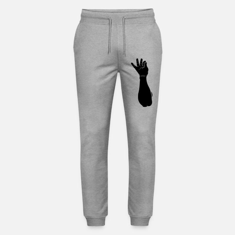 Arm Salz streuen - Stanley/Stella Unisex Bio Jogginghose Mover  - Grau meliert