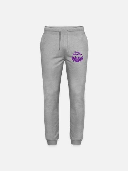 Happy Halloween - Stanley/Stella Unisex Bio Jogginghose Mover - Grau meliert