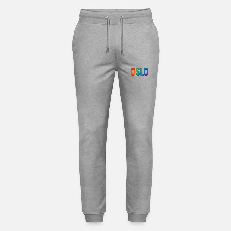 OSLO - Stanley/Stella Unisex Bio Jogginghose Mover  - Grau meliert