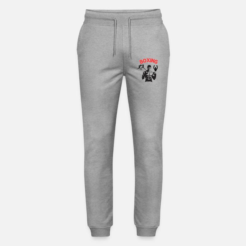 Boxe - Pantalon de jogging bio MOVER Stanley/Stella unisexe - gris chiné