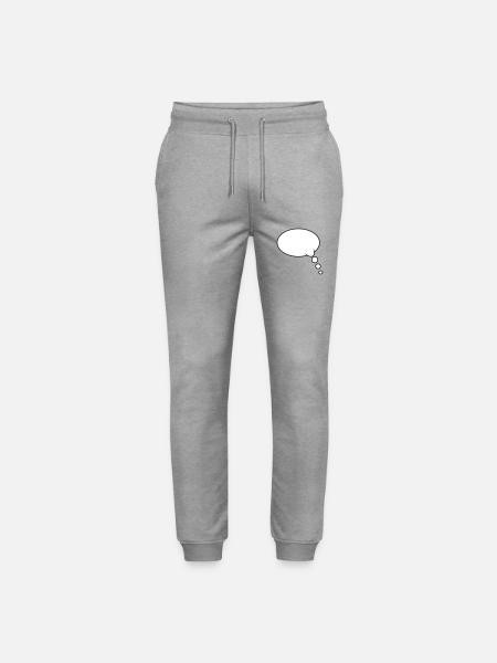 Pensée : Bubble Design - Pantalon de jogging bio MOVER Stanley/Stella unisexe - gris chiné